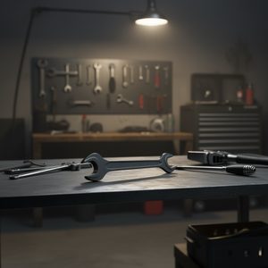 ประแจปากตายสีดำ 895 17 X 19 มม. ความยาว 170 มม.-ช็อปทูลส์ - Product Image 3