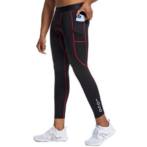 2026Custom Logo Men Compression <b>Pants</b> Running Leggings Quick Dry Fitness Jogger Gym <b>Pants</b> Wholesale Rate OEM Cheap Price - Product Image 2