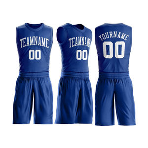 Nouveaux uniformes de basket-ball pour unisexe, 100% polyester, taille plus, vêtements d'équipe, maillot et short de basket-ball, uniformes de basket-ball - Product Image 4