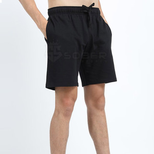 Short High Street pour hommes conception personnalisée OEM motif solide fermeture taille moyenne élastique coton/polyester respirant séchage rapide Plus - Product Image 2