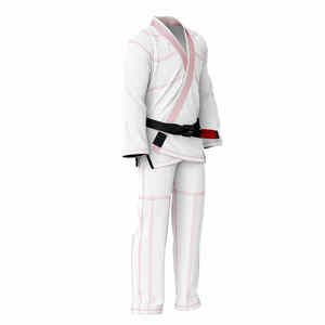 Meilleure vente uniforme de karaté en coton pour hommes sur mesure couleur personnalisée vêtements de sport d'entraînement BJJ MMA vêtements d'arts martiaux OEM personnalisés - Product Image 2