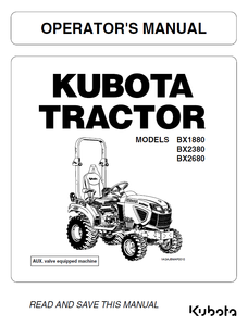 รถแทรคเตอร์ BX2380มี45HP รถตักแบบมีล้อลาก B2601 - Product Image 5