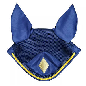 Nouveauté : Voile anti-mouches pour cheval, bonnet d'équitation, filet, chapeau, masque et voile, équipement essentiel pour cheval - Product Image 1