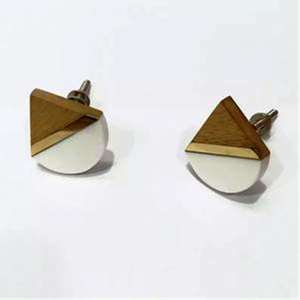 Poignée de porte en bois avec mélange de résine, poignée de porte incroyable, bouton de porte, couleur, forme et taille personnalisées, fabriqué en Inde - Product Image 4