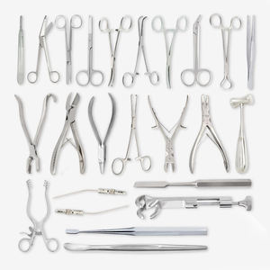 Juego de Instrumentos Quirúrgicos Ortopédicos de Acero Inoxidable Autoclavables para Cirugía Ósea, Tipo Rongeur y Martillo, Manual, con Certificación CE, Alta Calidad - Product Image 1