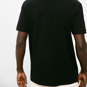 Polo de golf d'été pour hommes 100% séchage rapide décontracté mince solide tissu tricoté de haute qualité grande taille polos - Product Image 2