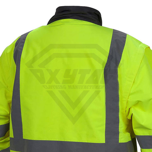 Offre spéciale Vestes de sécurité en polyester antistatiques personnalisées Veste de sécurité réfléchissante et confortable pour service OEM - Product Image 5