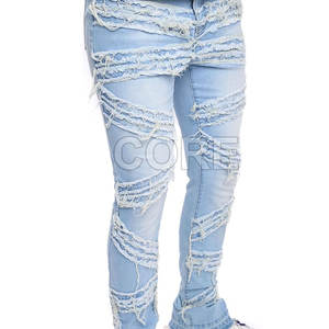 กางเกงผู้ชายแบบซ้อนกันกางเกงผู้ชายซักได้ทำจากปากีสถาน - Product Image 5