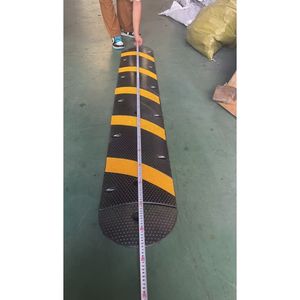 Оптовая продажа, изготовленный на заказ Aiko Aiko123 1000*300*50 мм, дорожный горбовый резиновый Дорожный Полицейский 25-45 миль в час для асфальта - Product Image 3