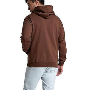 Sweats à capuche zippés personnalisés pour hommes hommes avec logo imprimé brodé Sweats à capuche zippés en coton pour sweat à capuche unisexe - Product Image 4