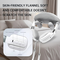 Masseur électrique intelligent multi-mode pour le cou et les épaules, best-seller mondial, avec chauffage et vibrations pendant le travail ou le repos