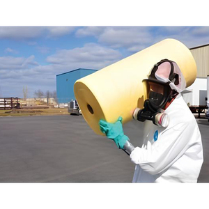 Carvel 81x4500cm rouleau absorbant perforé et prédécoupé pour substances acides et liquides toxiques, 228lt - Product Image 3