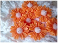 Bougies parfumées élégantes disponibles dans des couleurs et des parfums personnalisés très exigeants décoratifs 2025 bougies parfumées en forme de fleur
