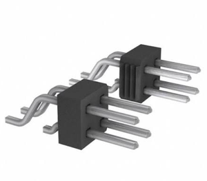 Connecteur d'interconnexion pour carte PCB, à trou traversant, à rangée unique, plaqué or épais, 7 broches, SLW-107-01-F-S - Product Image 3