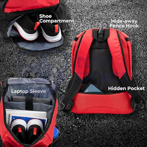 Bolsa de Baloncesto de Poliéster Ligera, Cómoda para Práctica, con Cierre de Cremallera Suave, Impresión de Logotipo Personalizado, del Mejor Proveedor y Más Vendida - Product Image 6