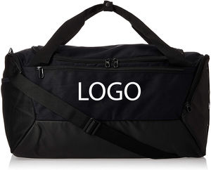 Bolsa de Gimnasio Personalizada con Logotipo para Hombre y Mujer, Bolsa Deportiva Negra, Bolsa de Viaje, Bolsa de Gimnasio de Gran Capacidad para Actividades al Aire Libre - Product Image 1