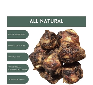 Todas las mordeduras naturales de pulmón de carne asada lenta para perros Rodillera de larga duración Golosinas para huesos Paquete más vendido - Product Image 2