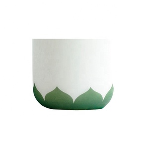 Mountain Rain 440/432 Ensemble de bols chantants en cristal de quartz givré Perfect Pitch, <span class=keywords><strong>7</strong></span> pièces, motifs <span class=keywords><strong>Lotus</strong></span>, pour la guérison sonore et le yoga, 8"-14" - Product Image 1