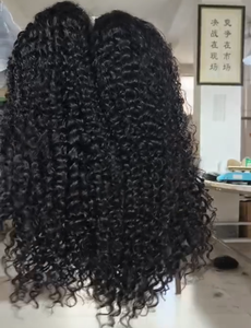 วิกผมลูกไม้ HD แบบไม่ต้องใช้กาว วิกผมแท้แบบปิด<span class=keywords><strong>ห</strong></span>น้าผาก 5x5 สำ<span class=keywords><strong>ห</strong></span><span class=keywords><strong>รับ</strong></span>ผู้<span class=keywords><strong>ห</strong></span>ญิงผิวสีดำ วิกผมแท้<span class=keywords><strong>ทรง</strong></span>ลอนลึกแบบพิกซี่ - Product Image 2