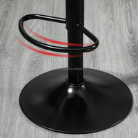 Chaises de bar pivotantes réglables en hauteur, vente chaude, chaise de cuisine, tabouret de bar pour îlot de cuisine, utilisation au comptoir de caisse, élévation