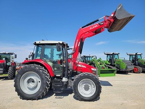 Massey Ferguson 5712S 120HP 4WD Automatic Wheel Tractor Agricultural <b>Machinery</b> for Engine 4500kg Weight 50000+ Hours - Product Image 5