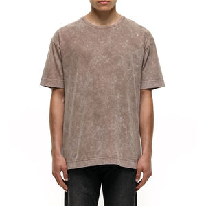 Fabricants de vêtements, t-shirts pour hommes, t-shirt délavé à l'acide, t-shirt surdimensionné personnalisé, coton premium lavé, t-shirt vintage pour hommes, t-shirt de sport - Product Image 1