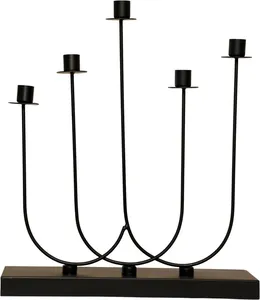 High Quality Handmade Fancy Metal <b>Candle</b> Holder Metal Iron Good Selling Luxury Dining Table <b>Candle</b> Mold - Product Image 2