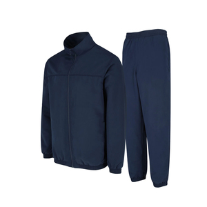 Otoño Invierno conjunto de 2 piezas logotipo personalizado transpirable para hombre Jogging chándal al por mayor poliéster algodón polar adulto de talla grande - Product Image 1