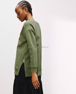 Sweats à capuche pour femmes de haute qualité Vente en gros Pull avec logo personnalisé Sweat à capuche lourd et surdimensionné - Product Image 3