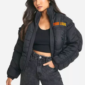 <b>Women</b> slim fit puffer <b>jacket</b> flattering shape <b>lightweight</b> warm wholesale oem relaxed fit wholesale private label - Product Image 1