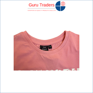 Logotipo personalizado posible para niñas Crop Top camiseta patrón impreso caliente verano ropa casual a precio de mercado competitivo para la venta - Product Image 3