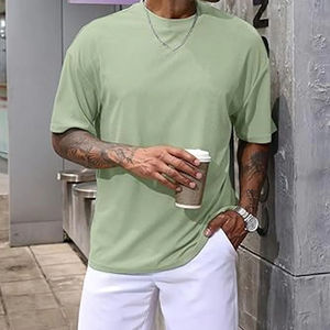 Camisetas Personalizadas para Hombre a la Moda, Precio de Fábrica, Calidad Superior, 100% Algodón, Hombros Caídos - Product Image 6