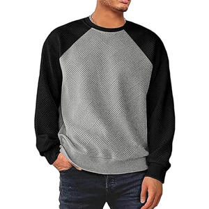 Style classique meilleur vendeur couleurs personnalisées lavage à l'acide hommes Vintage uni hommes sweats - Product Image 5