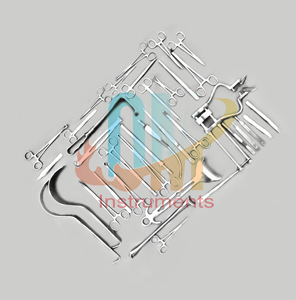 Ensemble d'instruments de laparotomie de base de haute qualité 108 pièces outils chirurgicaux manuels en acier inoxydable de qualité médicale pour la chirurgie générale - Product Image 5