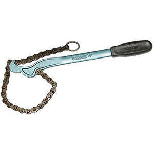 Clé à chaîne réglable 1043g en acier chromé, jeu de clés à filtre à huile industrielles pour diverses applications industrielles - Product Image 1