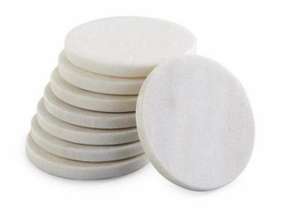 Sous-verres en marbre fabriqués à la main de style antique à bas prix pour tables basses paramètres de thé et décor de restaurant à la maison d'inspiration vintage - Product Image 4