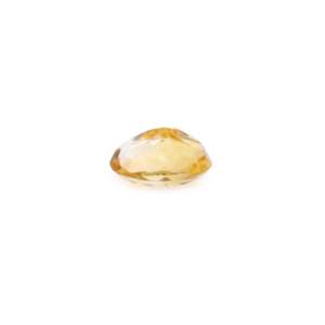 พลอยซิทรินธรรมชาติ 4.9 กะรัต คุณภาพสูง รูปทรงวงรีเจียระไน ขัดเงา สีเหลือง แดง ส้ม ทอง และใส - Product Image 3