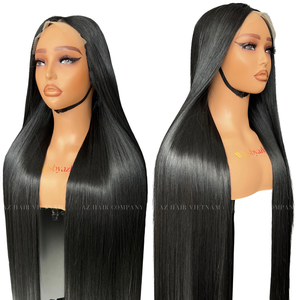 Perruque Lace Front 13x6 HD de couleur noire avec des cheveux Remy de qualité prix bon marché du Vietnam extensions de cheveux vendeur perruques pour femmes noires - Product Image 2