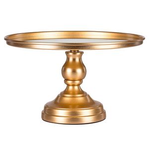 Support à gâteau pliable en acier inoxydable ChicBake avec plateau BohoCharm fait main - Product Image 5