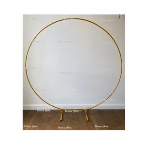 Simple Design Iron Backdrop Bestest Quality Backdrop Round Shape Customized Size Backdrop For Hot Sale - Product Image 4