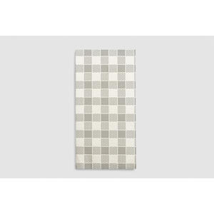 Tovaglioli Grigio 40x40cm Stampa Vichy Piegati 1/8 Morbidi e Asciutti 480pz B2B - Product Image 1