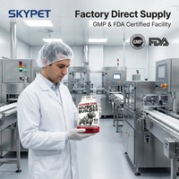 Complément alimentaire pour chiens recommandé par les vétérinaires, pour la croissance musculaire, sous forme de comprimés à mâcher, riches en acides aminés et en protéines, pour la récupération musculaire et la prise de poids saine.
