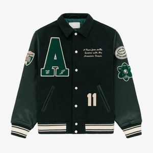 Personalizado Chenille bordado hombres Varsity chaqueta Universidad calle desgaste béisbol Varsity chaquetas para hombres y mujeres - Product Image 3