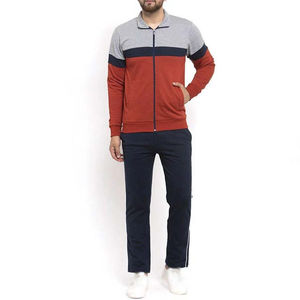 Ensemble de survêtement sportif d'été unisexe élégant et léger avec logo imprimé, col montant, séchage rapide - Product Image 1