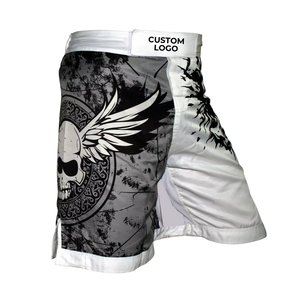กางเกงขาสั้นแบบซับลิเมชันน้ำหนักเบาสำหรับต่อสู้กับ BJJ muay Thai kickboxing UFC - Product Image 2