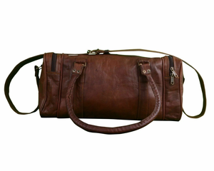 กระเป๋าดัฟเฟิลกระเป๋าเดินทางหนังแท้ทำมือแนววินเทจสุดหรูกระเป๋าเดินทางสำหรับใส่ค้างคืนในยิมขายส่ง - Product Image 2