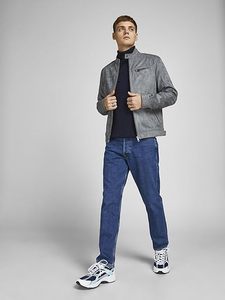 Chaquetas de Cuero de Invierno Cálidas y Cómodas para Hombre, Chaqueta de Piel de Oveja Original a Precio Económico - Product Image 3