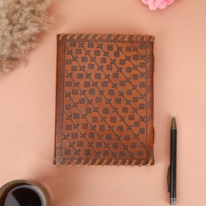 Journal en cuir personnalisé, carnet fait main sur mesure, agenda en cuir gaufré cheval, cadeau équestre pour lui et elle - Product Image 6