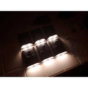 Consciot Set di 6 Luci Solari da Esterno a 24 LED, Impermeabili, con Sensore Crepuscolare, 1 Faretto Orientabile, Certificato ROHS - Product Image 4