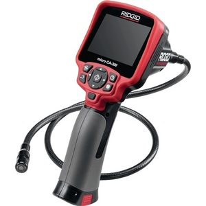 RIDGID Micro CA-350 3.5" Plastic Inspection <b>Camera</b> <b>Battery</b>-Powered 17mm LED 4 Cable Length 900 mm 640 X 480 3-Year Warranty - Product Image 1